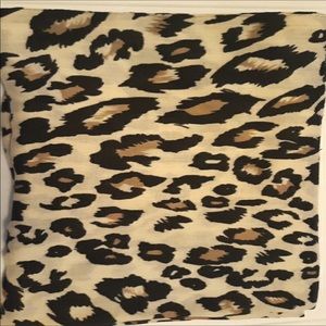 LULLA BY BINDYA CHEETAH PRINT SILK SCARF